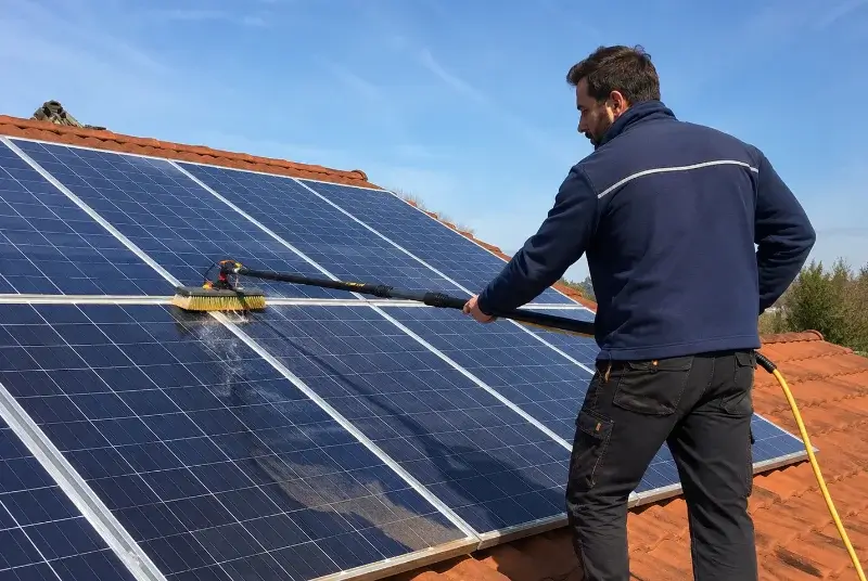 Nettoyage et entretien de panneaux solaires à Reignac